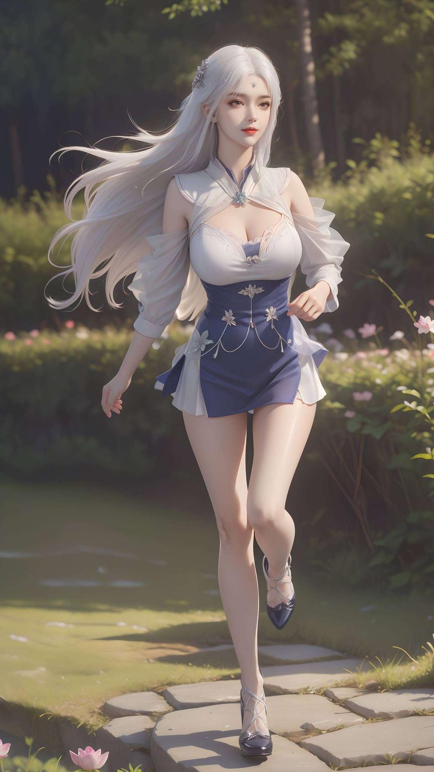 点亮电脑桌面！小医仙翩翩起舞