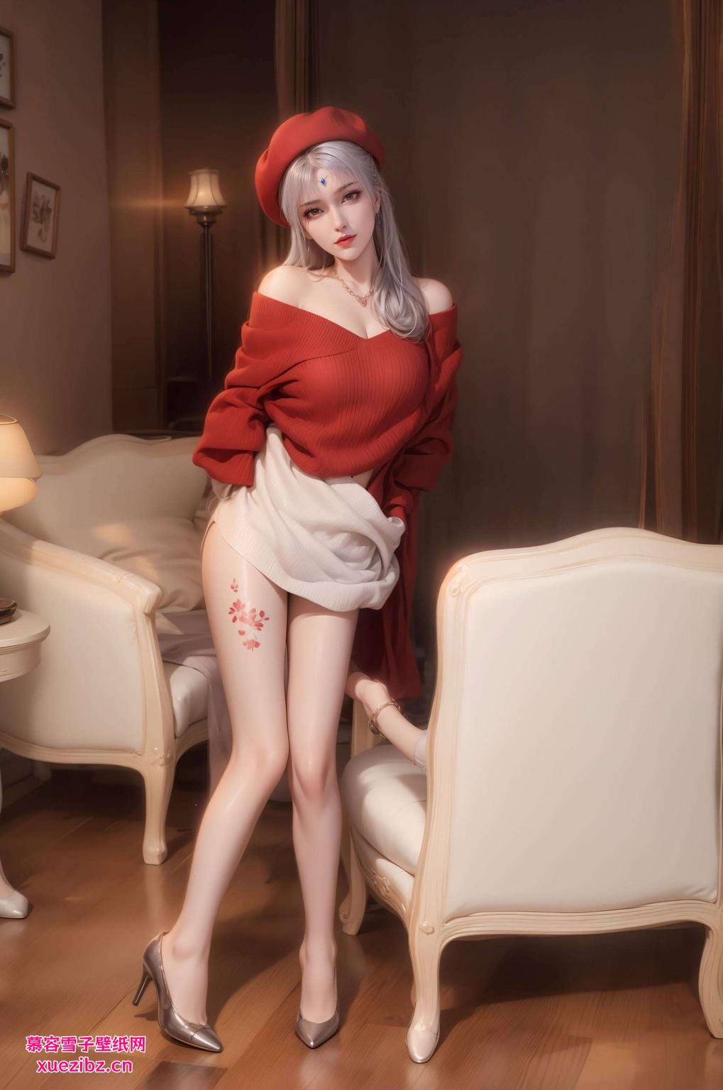 快来感受医仙的魅力吧！让你的iPhone瞬间变身二次元！绿意盎然