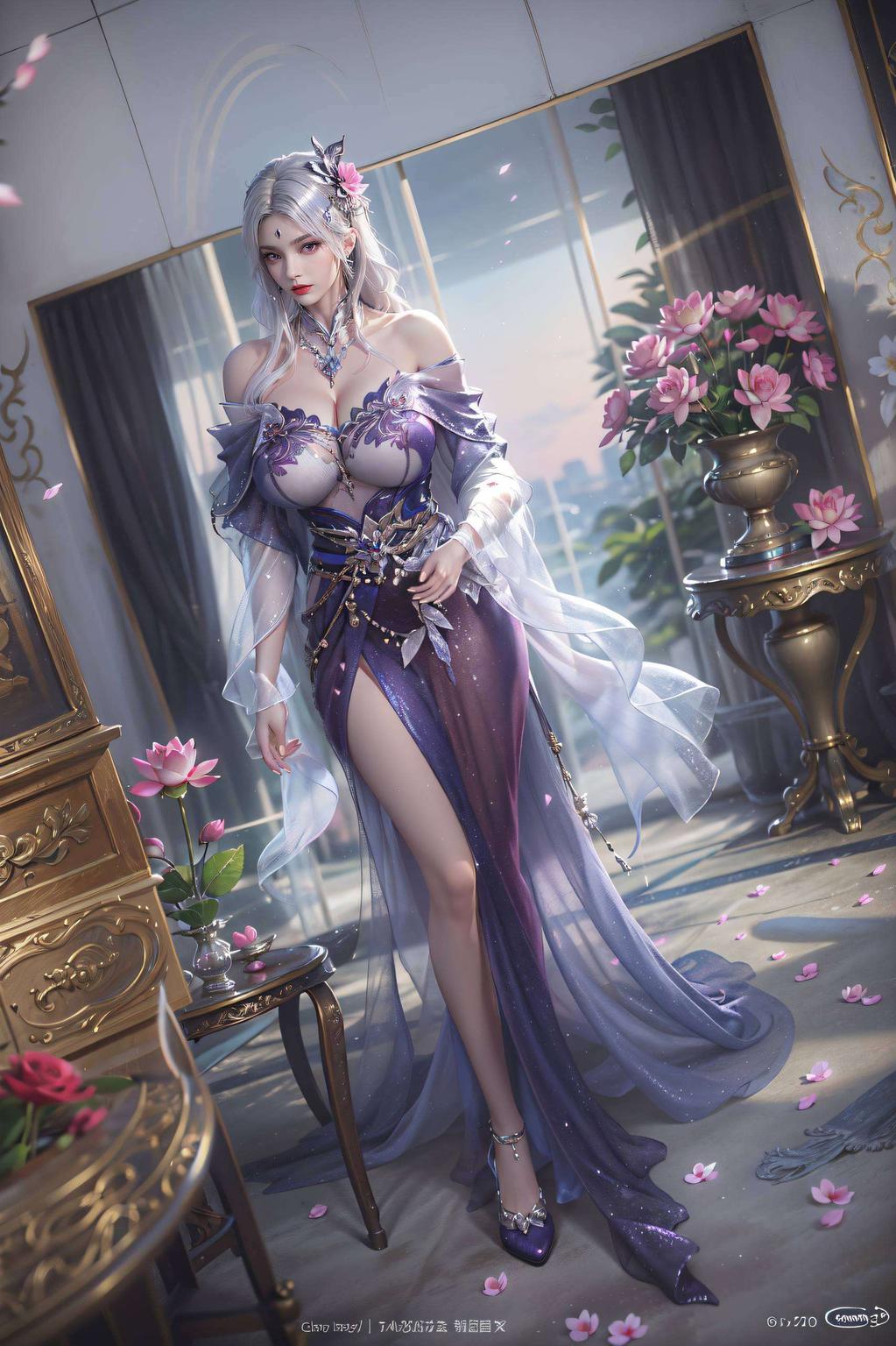 斗破苍穹的小医仙仙气逼人