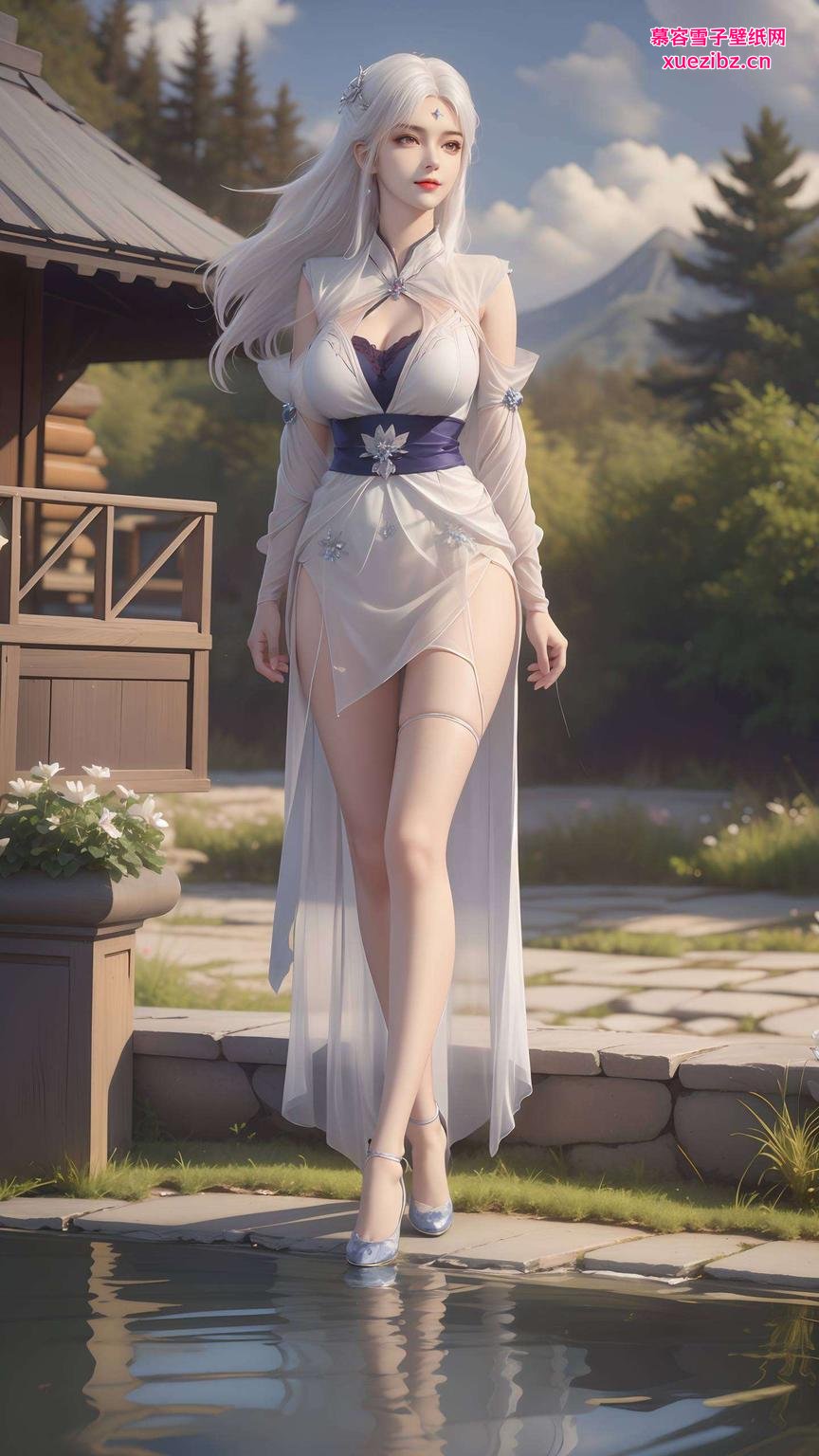 小医仙穿上梦幻婚纱1920x1080高清壁纸