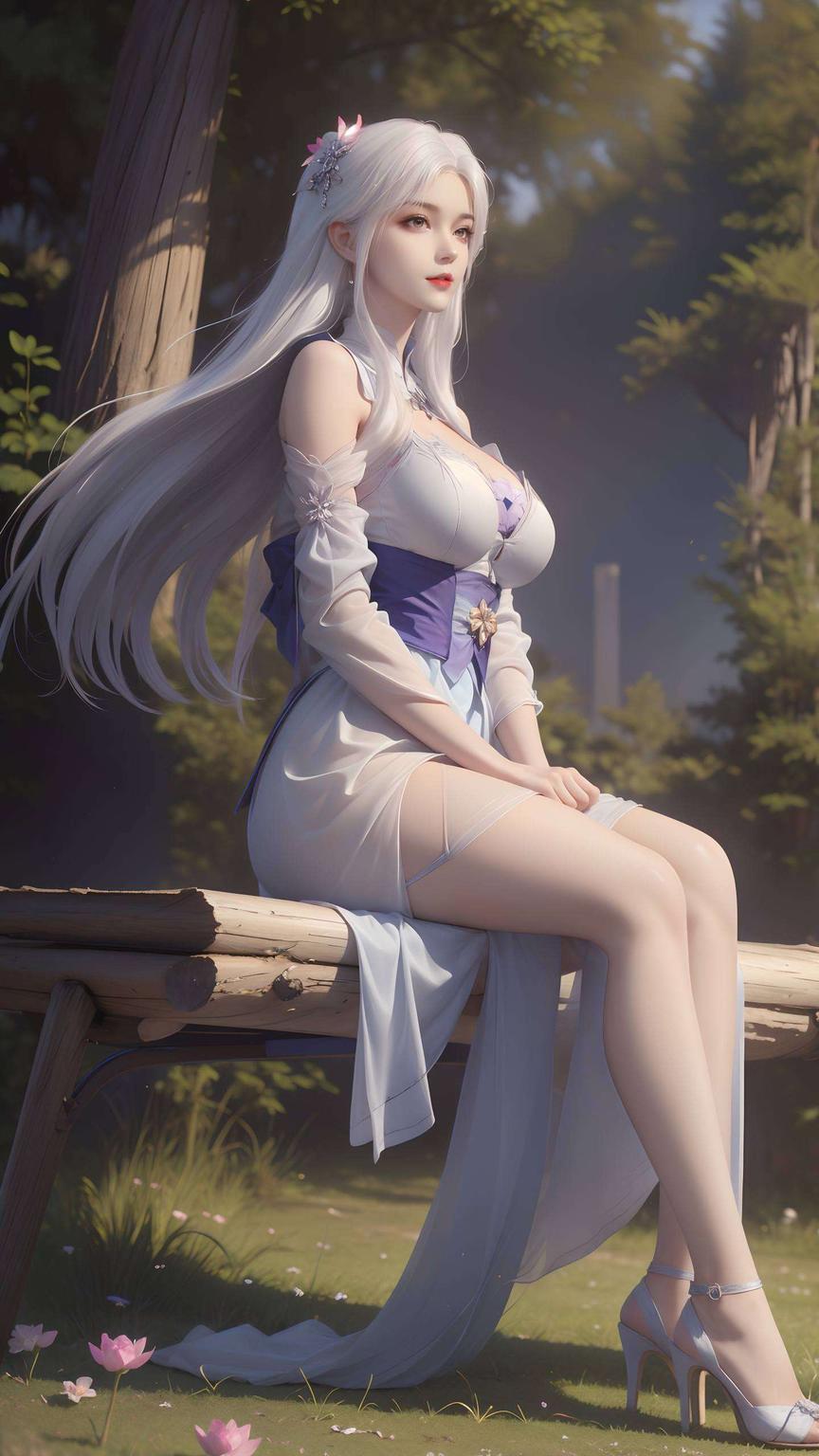 小医仙4K高清壁纸细腻笔触描绘