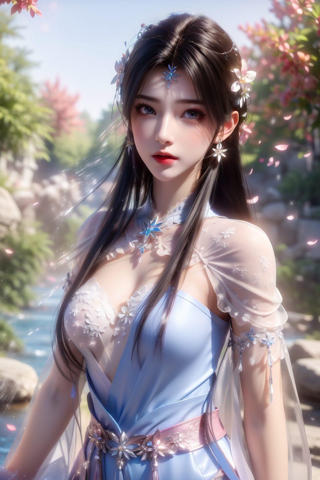 大家好！今天给大家带来一款超火的iPhone Ins风游戏壁纸——夏倾月原图壁纸简约的构图