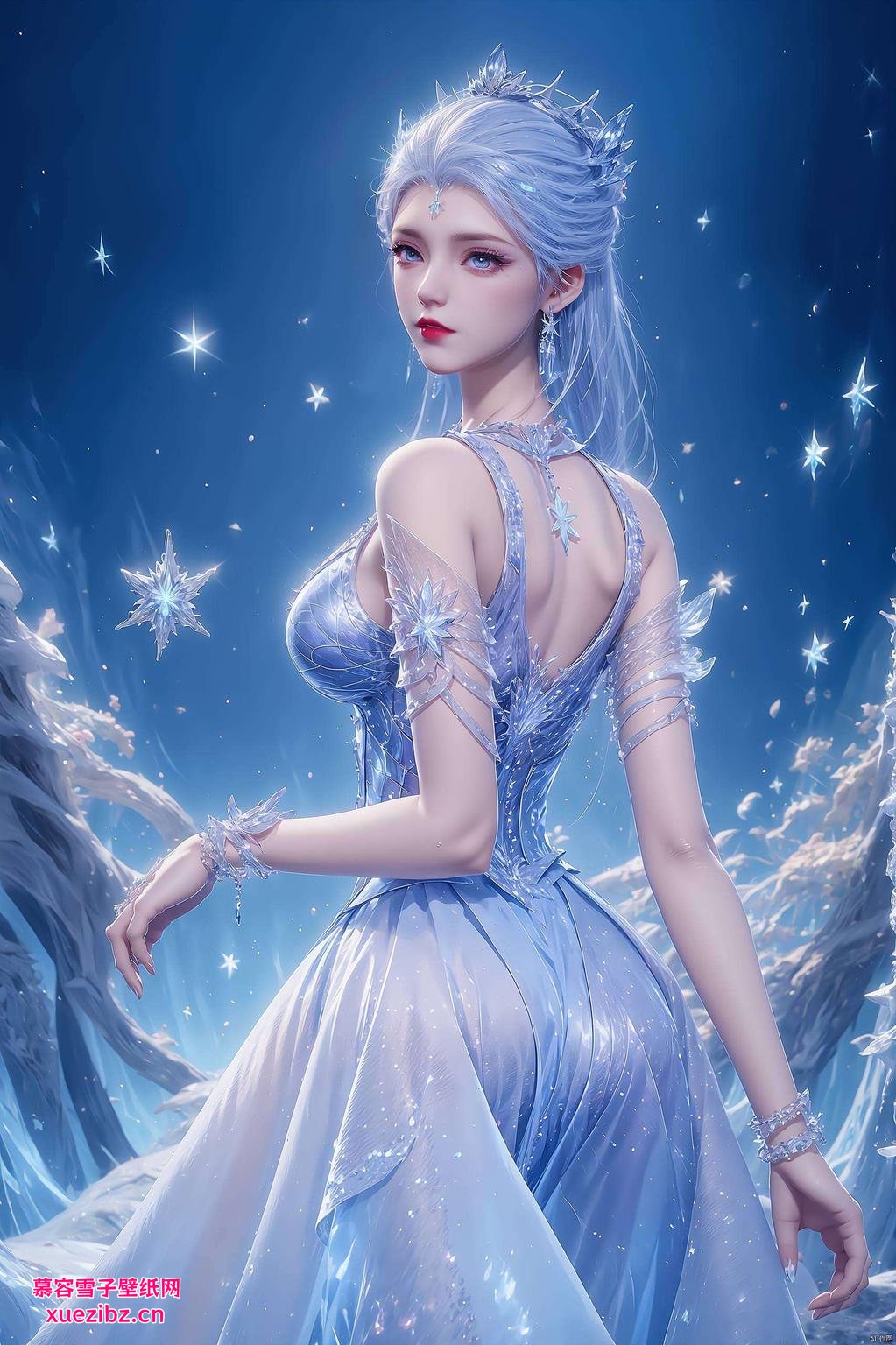 雪女翩翩舞_ipad与手机共享唯美时刻！