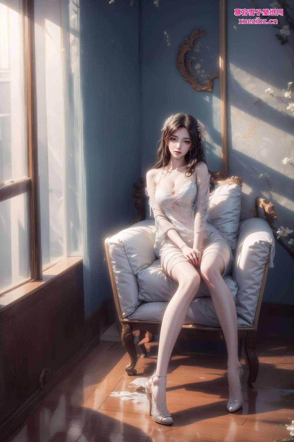 主角是我们的徐欣小仙女！这壁纸不仅高清细腻“嘿