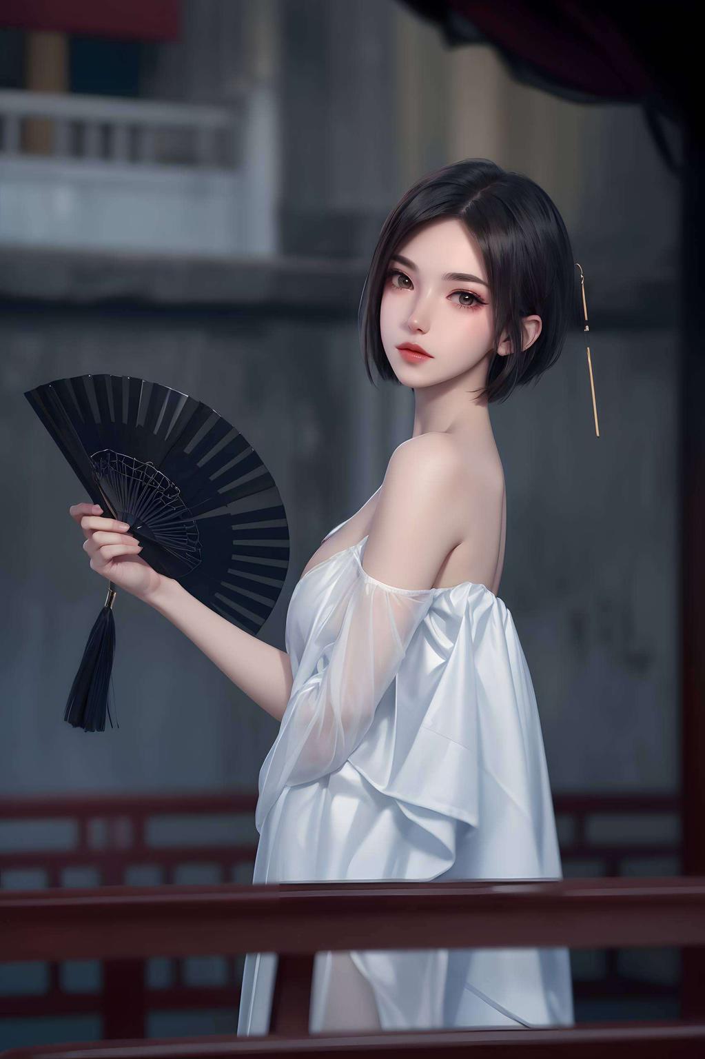 今天给大家带来一组超美的古风漫画壁纸简直是AI素材的完美呈现