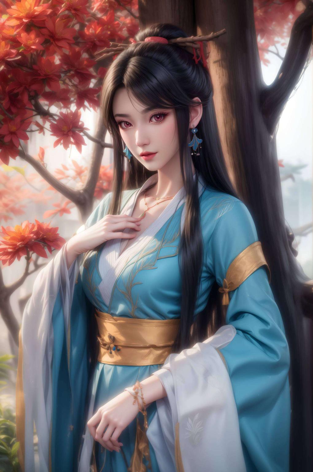 夭夭与元尊共舞守护你的双眼