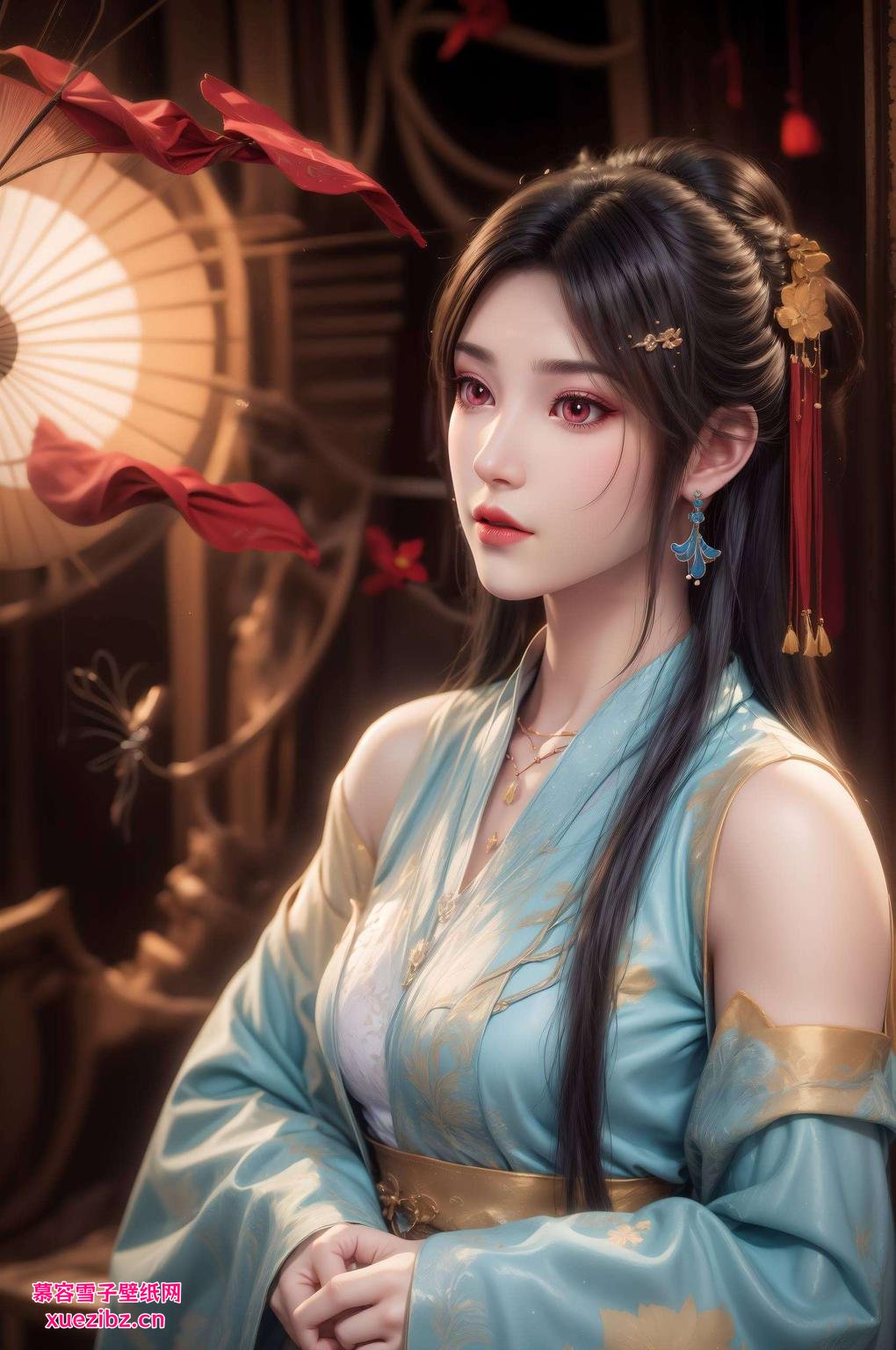 色彩斑斓今天给大家带来一组炫彩壁纸秀！快看这款元尊夭夭超清手机壁纸