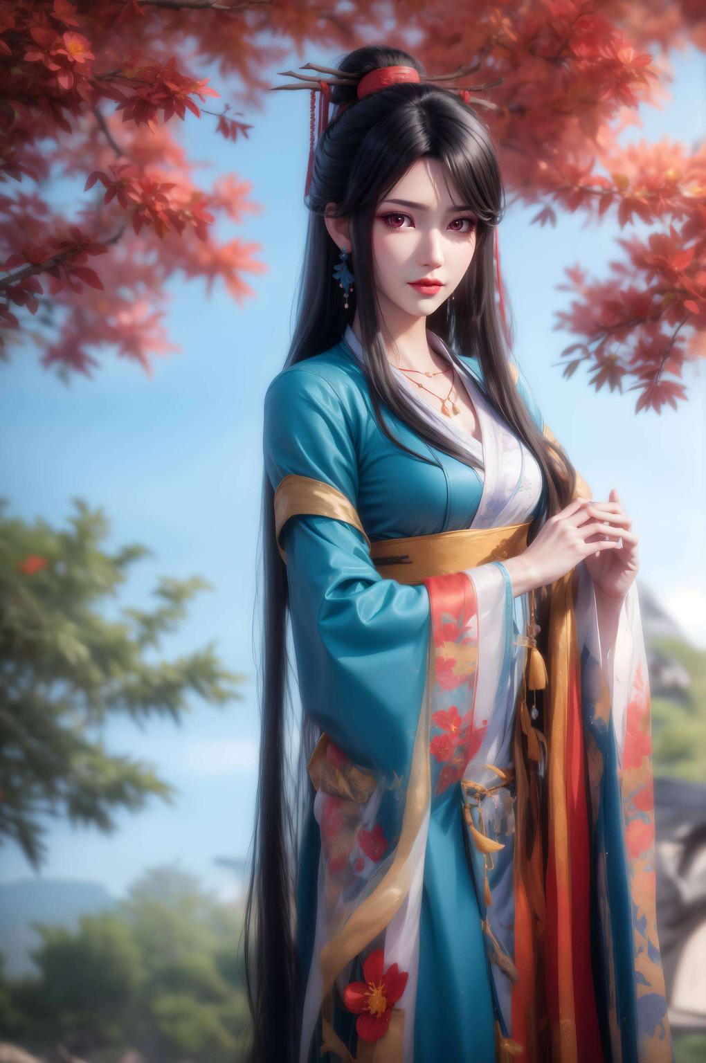 夭夭元尊动态壁纸AI素材独具匠心