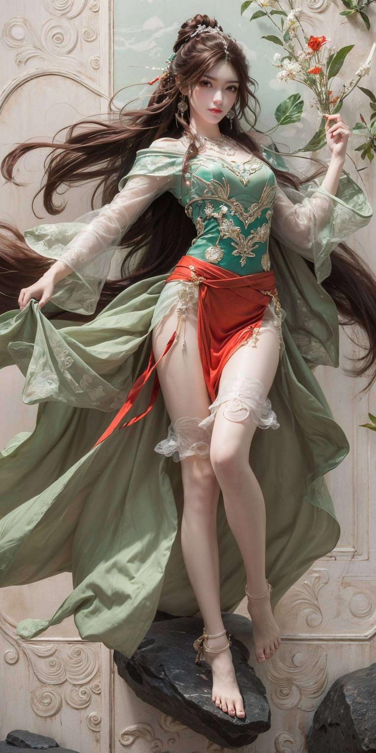 主角是我们的叶倾仙、美杜莎、云曦、紫云四位壁纸女神！淡雅的画风令人陶醉；云曦紫云则是一副宁静优雅