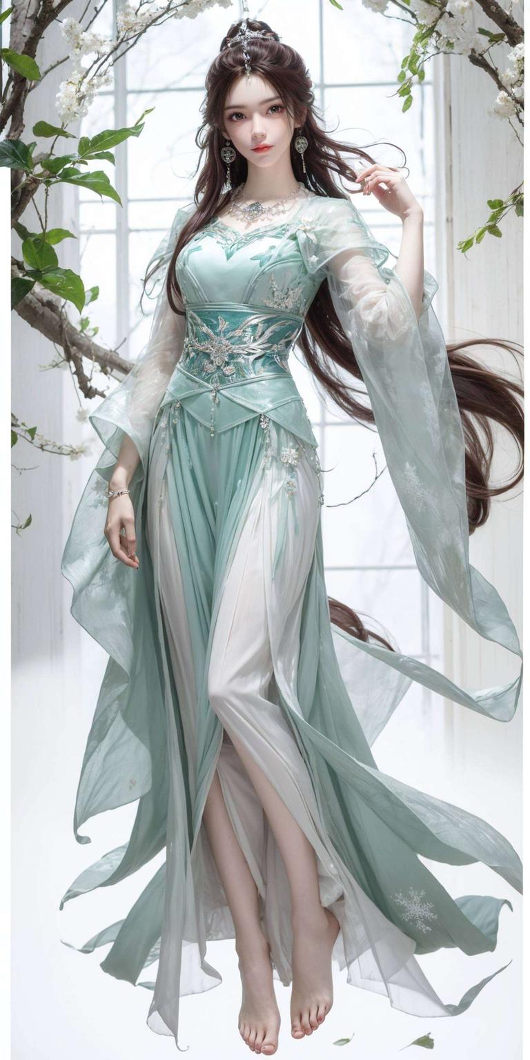 这1920x1080的叶倾仙态壁纸宛如仙子漫步云端