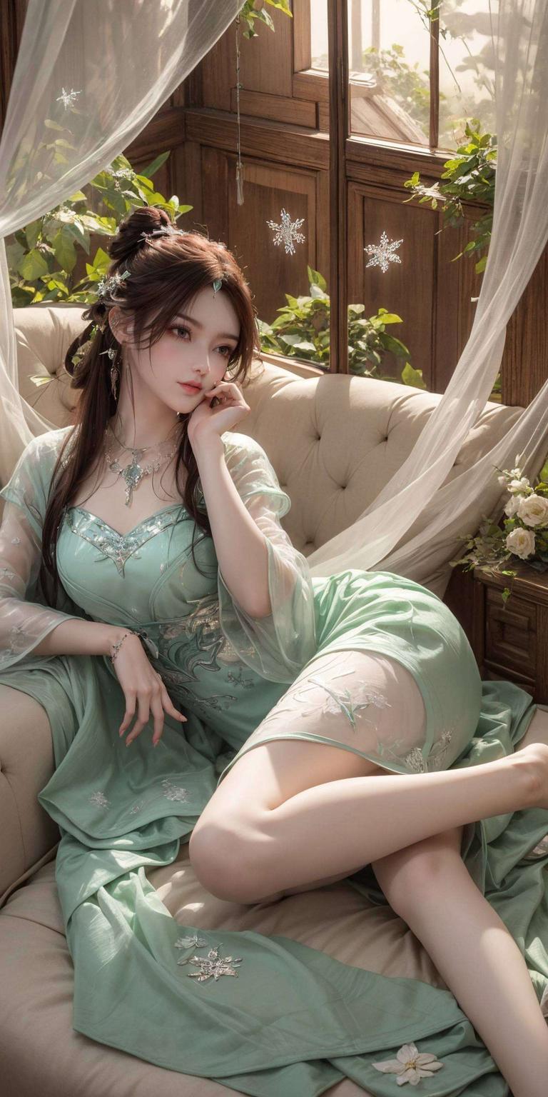 宛如仙境画卷灵动飘逸