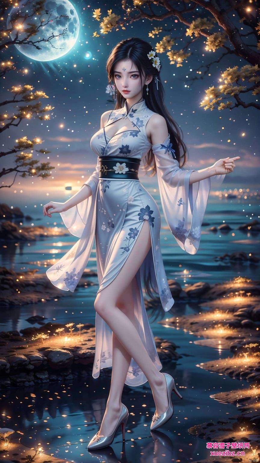 月婵仙子翩翩起舞