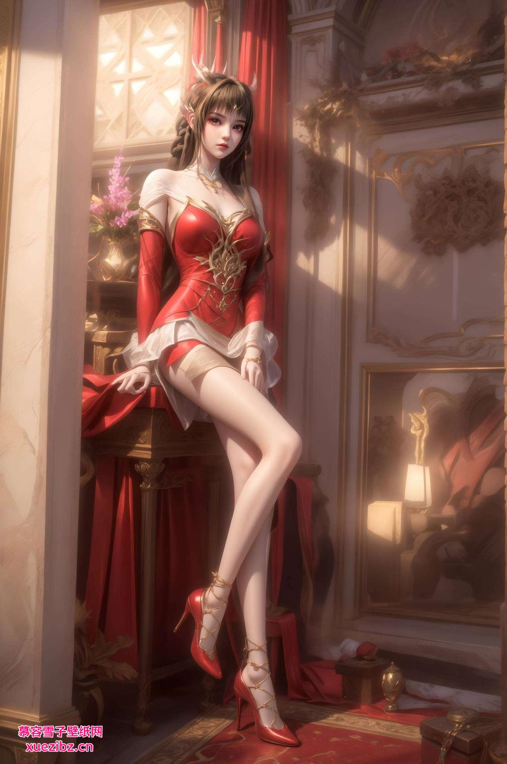 金光闪闪今天给大家带来超震撼的免费壁纸合集！特别推荐这款云落金色壁纸