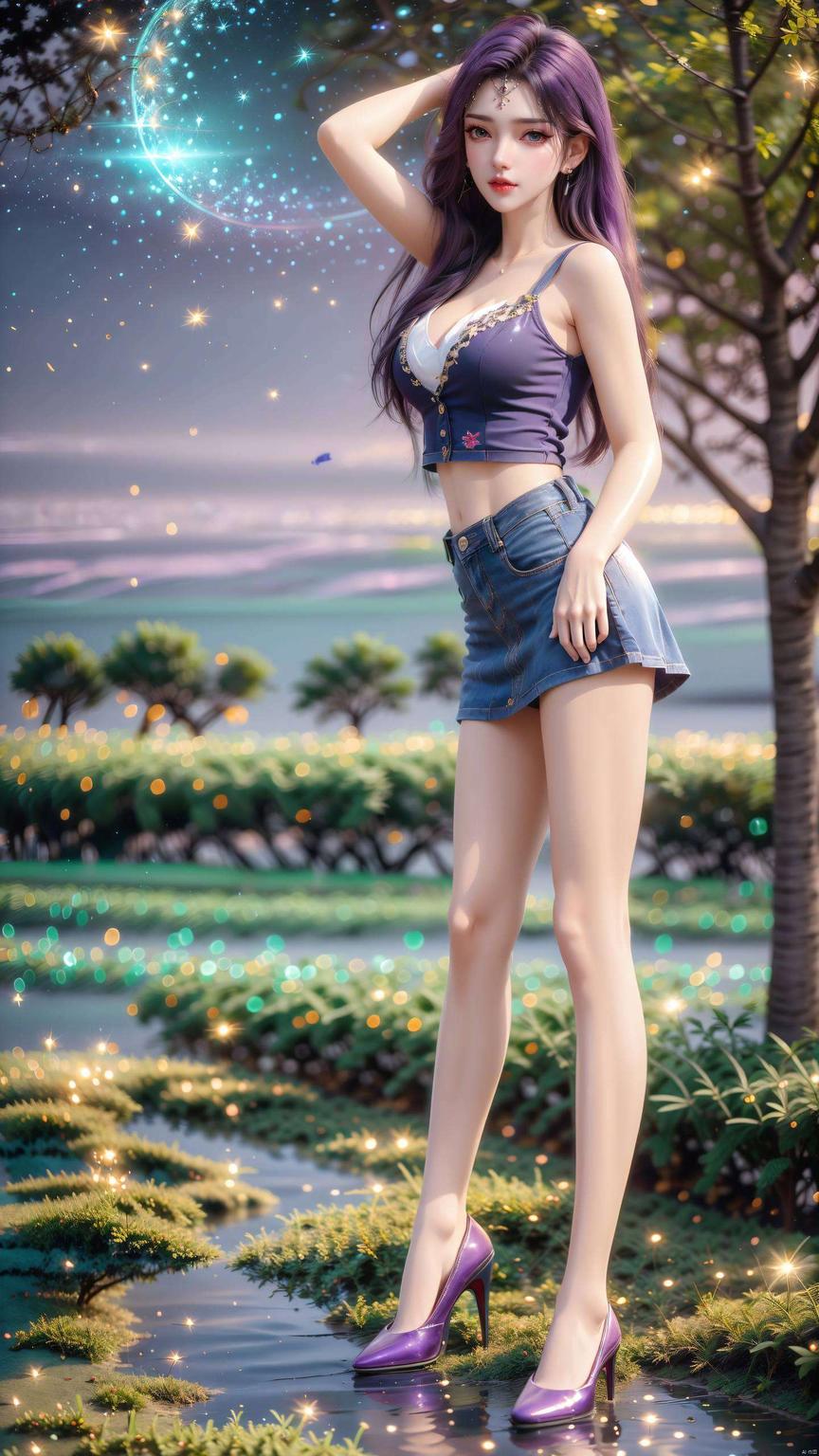 仿佛置身于梦幻森林