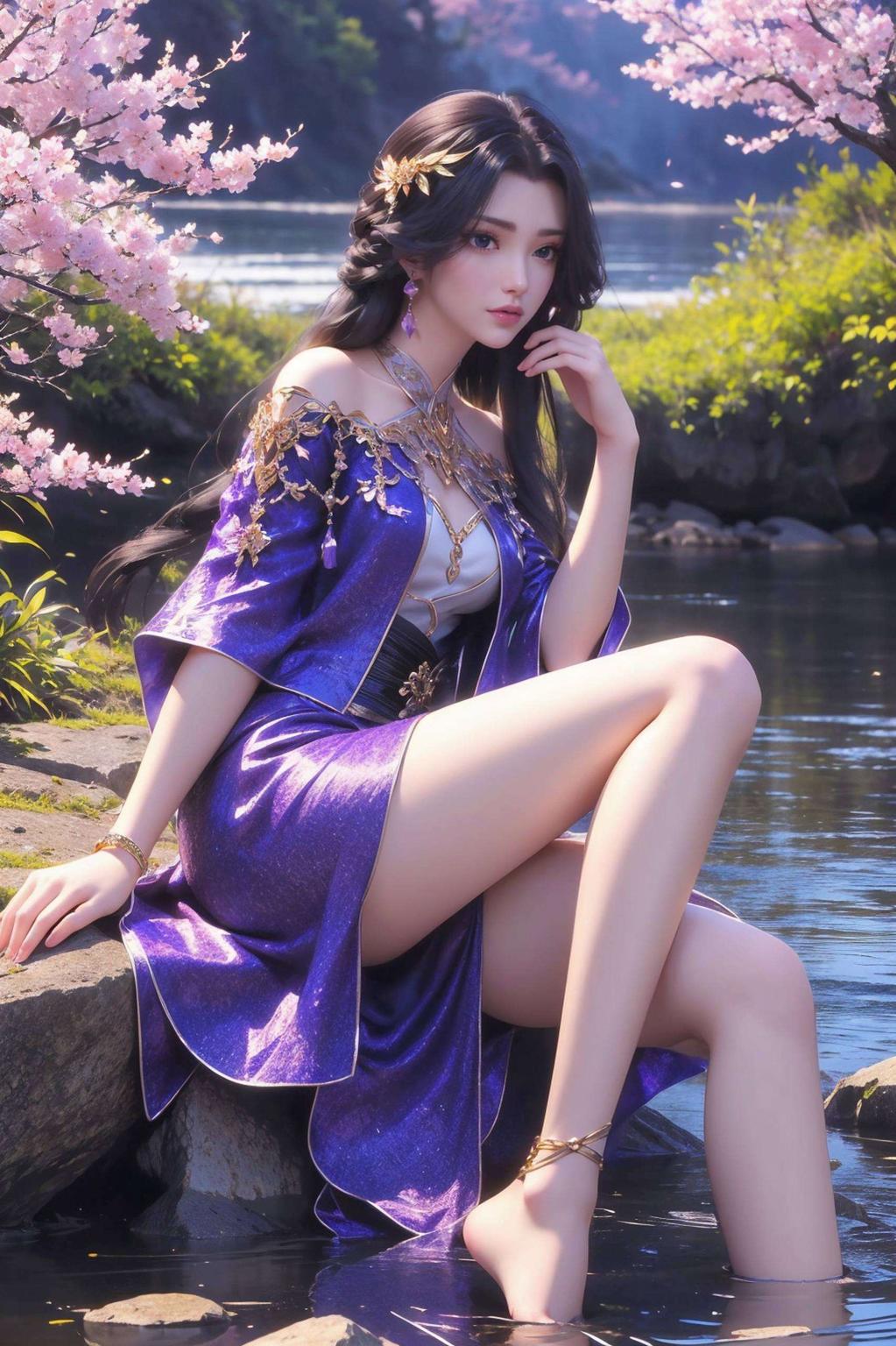 色彩斑斓将云曦与火灵儿同框