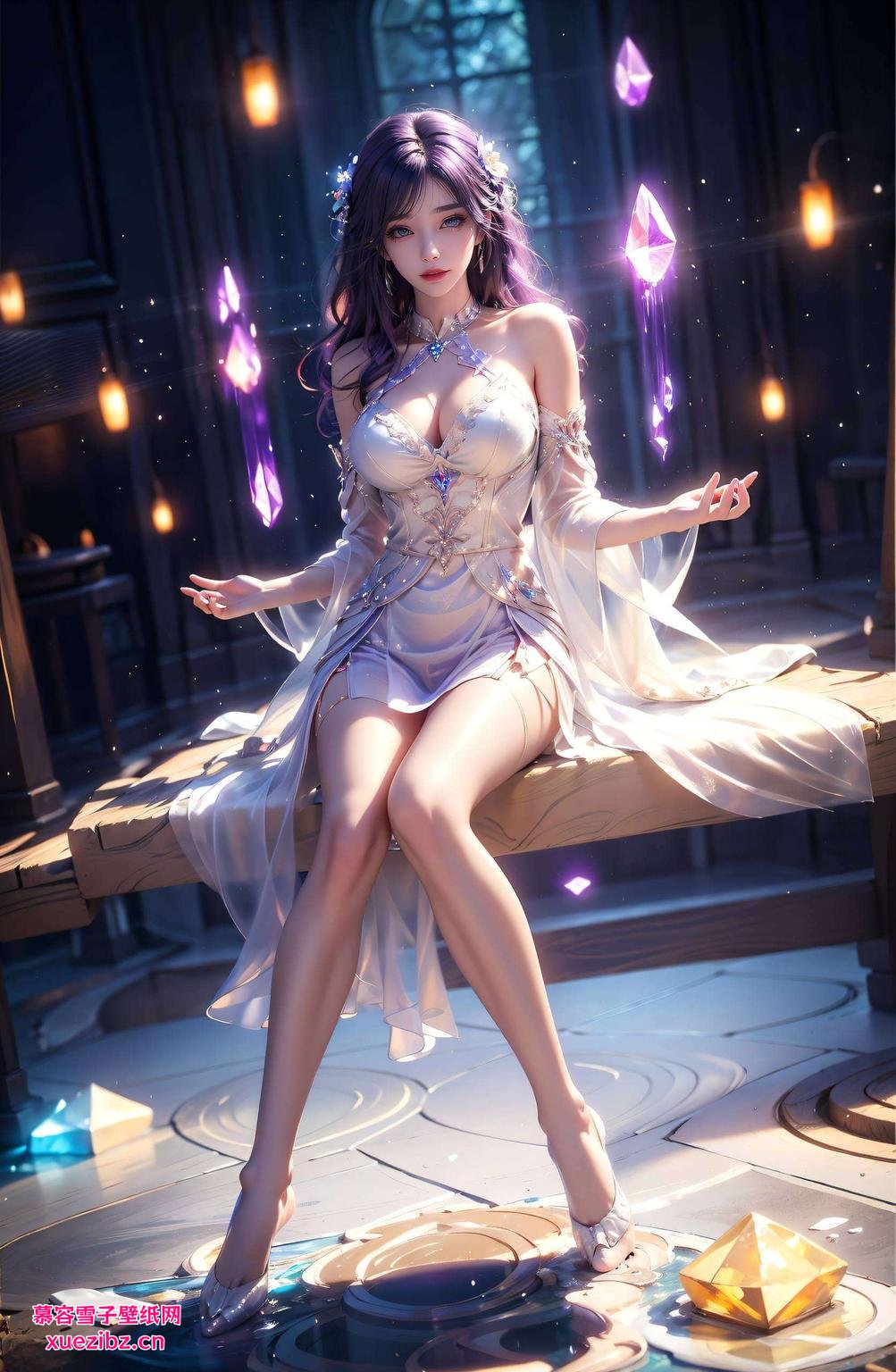 墨色渲染中透出一抹静谧的光芒点亮你的电脑桌面