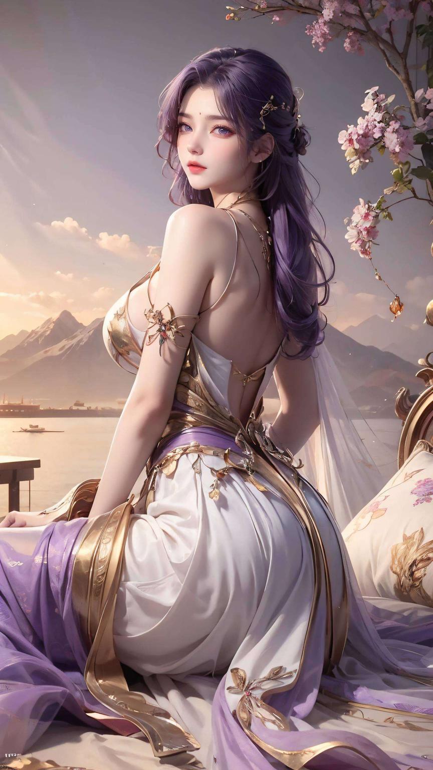 细腻的笔触仿佛置身梦幻般的仙境