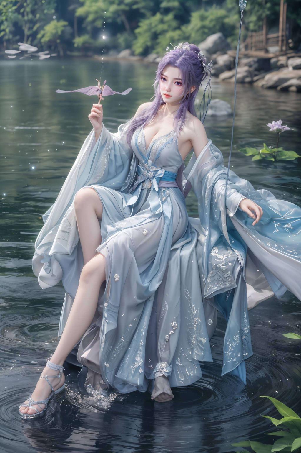 高清国漫壁纸《云霄》带你领略动漫之美美得让人心动！