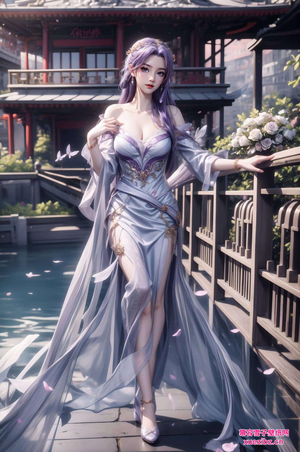 国漫之美尽收眼底云霄AI国漫女神屏保