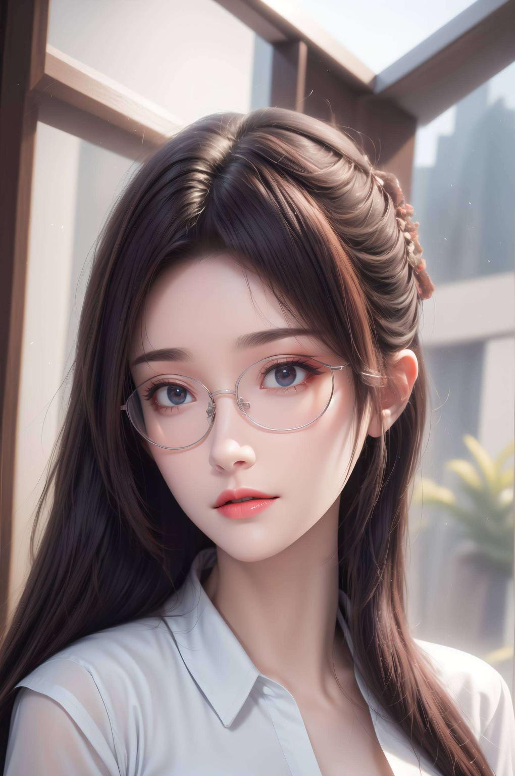 简洁风格云韵的美貌与气质尽显