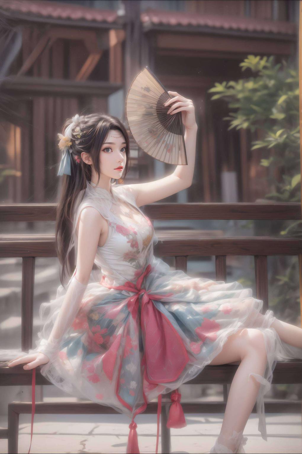 云韵眼神深邃美得让人心动！高清细腻的国漫风