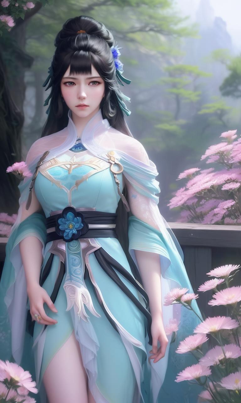 清新脱俗高清视觉盛宴！雨紫陌马尾壁纸