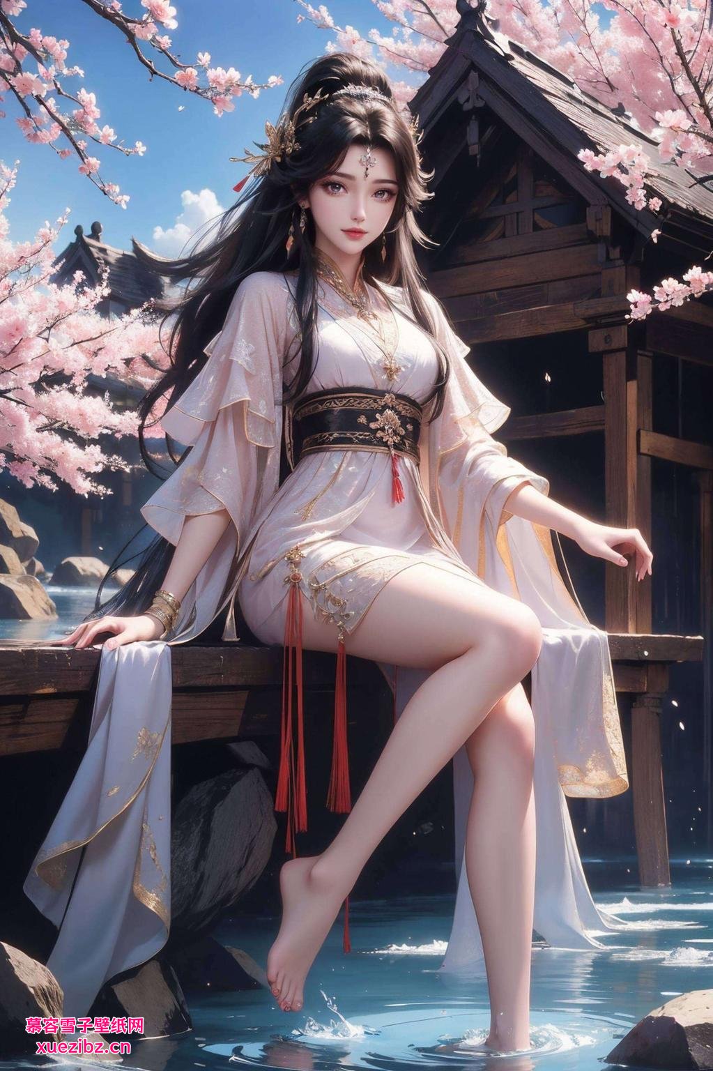 主角是国漫界的颜值担当——周紫虹！看这动态图是不是美得让人心动？炫彩的色彩搭配