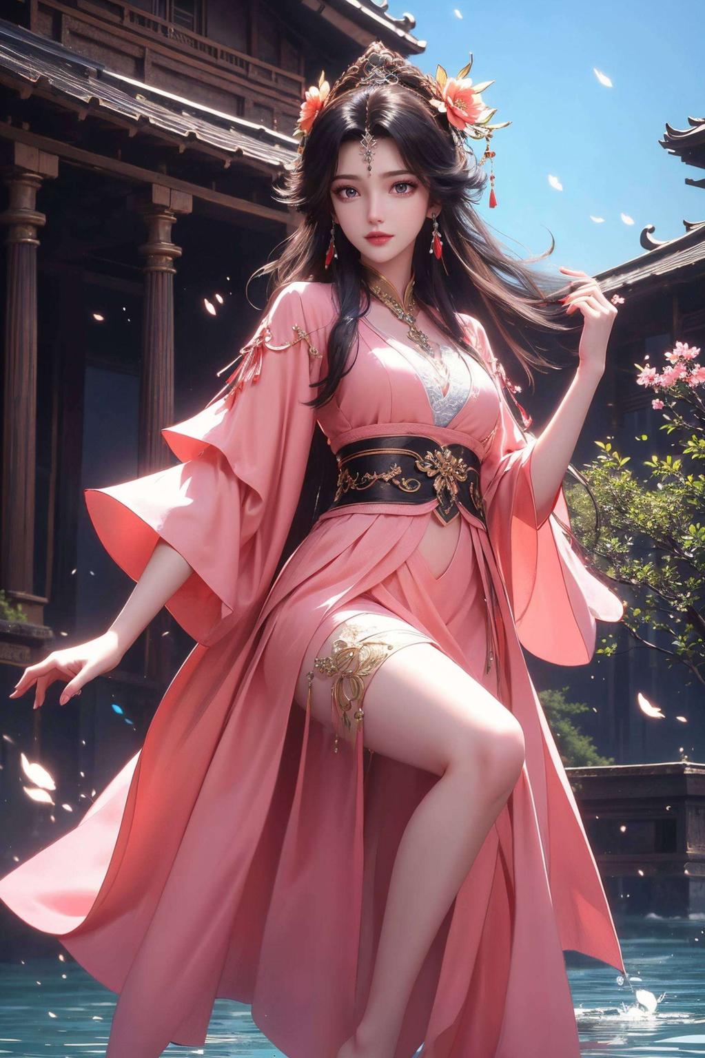 国漫女神周紫虹养眼壁纸