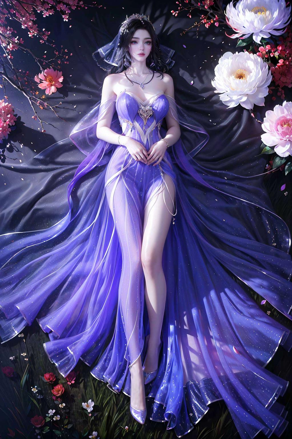 清新风格堆塘紫灵新造型