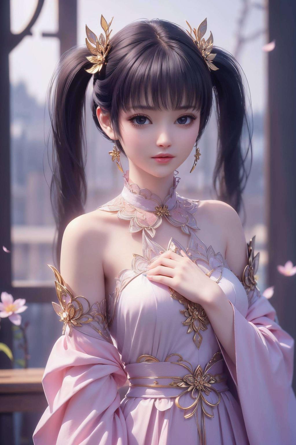 主角是我们美美的紫妍哦！看这细腻的笔触“大家好